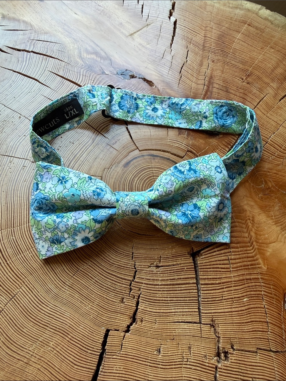 Crewcuts Liberty of London Floral Bow Tie boys Sunday wedding
